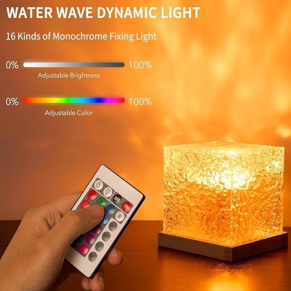 USB Color-Changing Cube Lamp - Picture 2 of 6